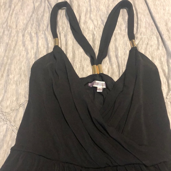 Black Jennifer Lopez Jumpsuit with pockets - Picture 4 of 5